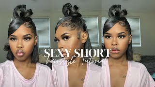 Trendy & Sexii Short Natural Hairstyle Tutorial