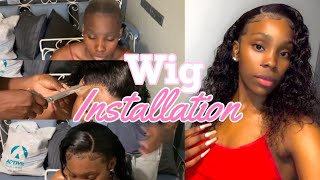 Wig Installation: 18 Inch Deep Wave Human Hair With Side Part (Beginner Friendly)