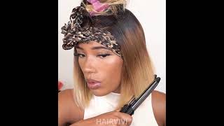 How To Make Your Straight Bob Wig Look More Flawless | Hairvivi 13X6 Water Lace Summer Wig #Shorts