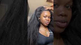 It'S Not Her Real Hair?! Crystal Lace Wig With Kinky Edges From Geniuswigs #Wigreview #Hdlacewi