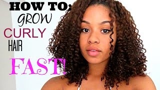 How To: Grow Curly Hair Fast!