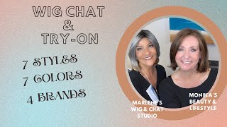 Wig Chat And Try-On | 7 Styles, 7 Colors, 4 Brands | With @Monikabeautyandlifestyle