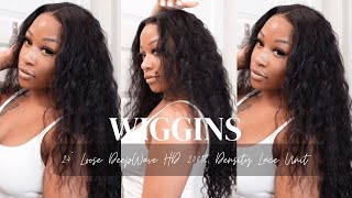 Wiggins Hair: 13 X 4 24"  Inch Loose Deepwave 200% Density Hd Lace Frontal Wig Review.I. Amazin