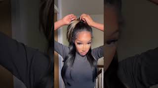 How To Style Tape In Extensions On 4C Hair | #Shorts #4Chair #Hairtutorial #Shortsfeed #Wigs
