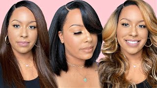 Pt.1 | 5  Affordable Throwback Synthetic Wigs! | Are They Still Poppin' In 2021?