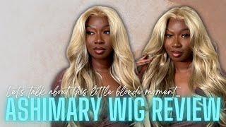 Ready Made Blonde Highlight Wig Install + Review | Ft Ashimary Hair | Tan Dotson