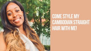 Mercy Cambodian Straight Hair Review + Ombre Styling | Wigs W/ Cam