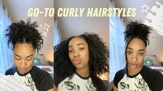 5 Go-To Curly Hairstyles *Cute, Easy And Quick*