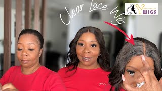 Clear Lace Wig Glueless Install: How To Install A Clear Lace Wig Without Glues