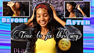 How To Reinstall A Headband Wig *Detailed* Ft | @Unice01 #Tutorial #Unicehair #Smallyoutuber #Fyp