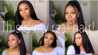 Most Natural Looking Wig| Kinky Straight Wig Install| Luvme Hair Review!