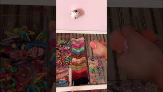 Organizing My 6Yo Hair Accessories! Subscribe For More Organizing Tips!