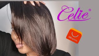 Aliexpress Celie Hair Review | My Very First Frontal | South Africa