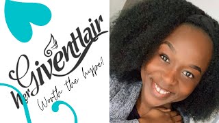 This Is My Hair Or Is It?| Best Natural Textured Headband Wig| Hergivenhair| 3C/4A