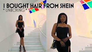 Shein Human Hair Review | Bundles And Frontal Unboxing &  Intial Review