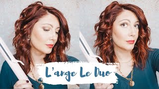 How To Use The L'Ange Le Duo |  Hair Straightener & Curling Wand In One