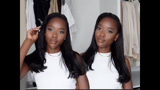 How I Instal & Blend In Clip Hair Extensions On Natural Hair