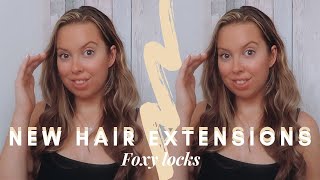 Unboxing Foxy Locks Clip In Hair Extensions | Testing |