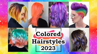 Highlights Hair  Three Color Hairstyles  Colored Hairstyles For Short And Long Hair