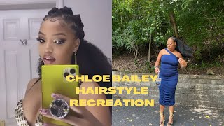 Chloe Bailey| Ponytail Over Locs