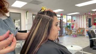 Bts Live Hair Extensions Install With Ktips #Hairextensions