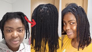 How I Grow My Hair With Mini Twist Fast Hair Growth