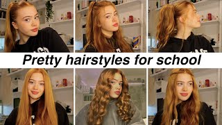 Pretty Hairstyles For School And Going Out (Easy) | Ruby Rose Uk