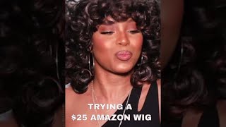 $25 Amazon Wig Find?!  #Amazonfinds #Amazonmusthaves #Wiginstall #Curlywig #Amazonwig #Curlyhair
