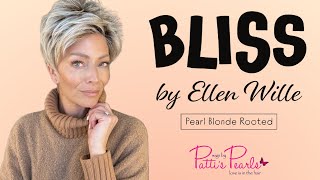 Bliss By Ellen Wille Wig Review In Pearl Blonde Rooted - Wigsbypattispearls.Com