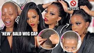 New Bald Cap Method! Flawless Fitted Glueless 360 Hd Wig Bussdown Install