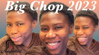 Big Chop 2023 | I Cut My Hair Off | Natural Hair | Ami Fullest