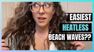 100% Heatless Mermaid/Beach Waves You Don'T Have To Touch Up!