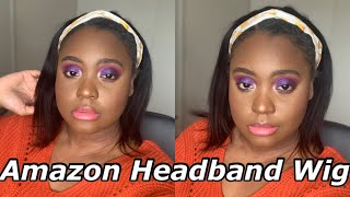 Human Hair Headband Wig From Amazon- Yolami Hair