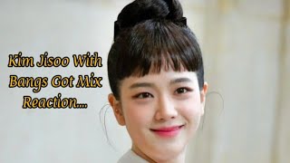 Kim Jisoo Blackpink New Hairstyle With Bangs Got Mix Reaction From Fans