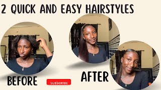 2 Simple And Easy Hairstyles Using Ponytail Extensions (Must Watch) Tutorial |Unboxing And Review|