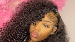 Glueless Closure Wig?!  The Prettiest Curly Hair Ever!  Im In Love! | Tinashe