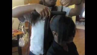 Diva Ponytail With Side Bangs