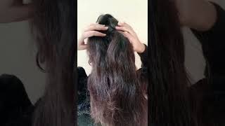 Have You Tried This Knotted Bun Tutorial/Oily/Frizzy Hair Bun Hairstyle/Party Bun Hairstyle