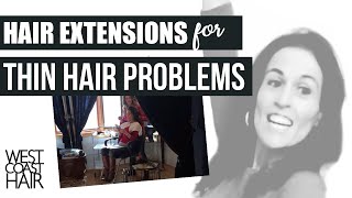 Thin Hair Extensions | Before And After | Tiffany Twist | Soft Bond Hair | Hair Extension Care