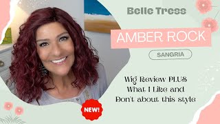 Belle Tress | Amber Rock | New Style | Sangria | Wig Review + What I Like And Don'T About This
