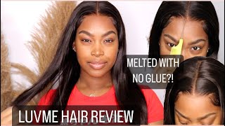 Luvme Hair | Silky Straight 5X5 Undetectable Invisible Lace Glueless Closure Lace Wig Review