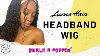 Curly Headband Wig | Luvme Hair | Glueless Install!