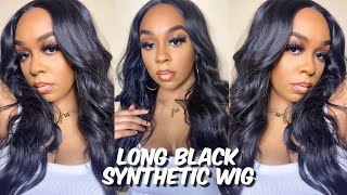 Another Long Wavy Synthetic Wig From Amazon | Lindsay Erin
