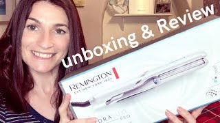 Remington Hydraluxe Pro Straightners Unboxing & Review