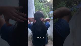 Easy Everyday Hairstyle For Frizzy Hair #Shorts #Tamil #Hairstyle #Hairstyles #Viral #Ponytail