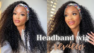 Looks Like My Real Hair! 26-Inch Curly Headband Wig Ft.Jessie'S Selection | Lifeofzelle