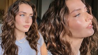 How I Wave My Hair | Natural Crimped Hair Tutorial