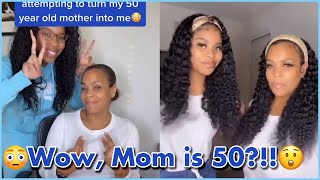 No Lace No Gel!! Glueless Headband Wig Install In 3Mins | Mom Friendly #Ulahair