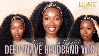 Must Have | Affordable Deep Wave Headband Wig | Ft Luvme Hair | Tan Dotson