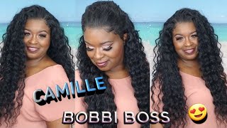 Camille By Bobbi Boss//Curly Hair Don'T Care Series//Collab Ft. Isthatyourhairrr//Weezywigrevie